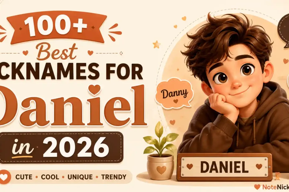 100+ Best Nicknames for Daniel in 2026