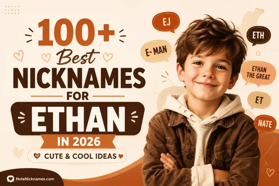 100+ Best Nicknames for Ethan in 2026 Cute & Cool Ideas