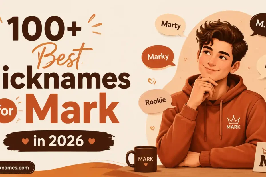 100+ Best Nicknames for Mark in 2026