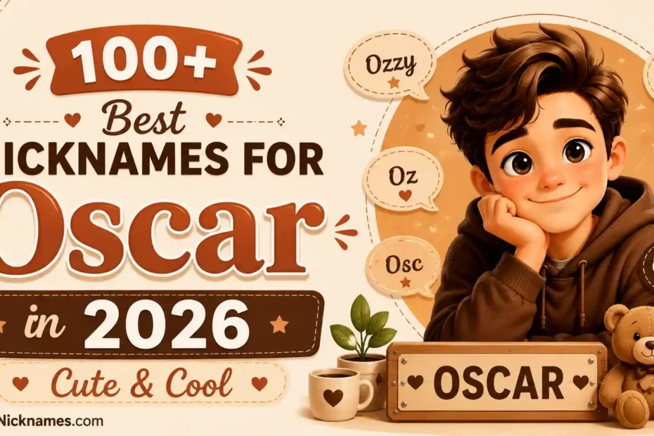 100+ Best Nicknames for Oscar in 2026 – Cute & Cool
