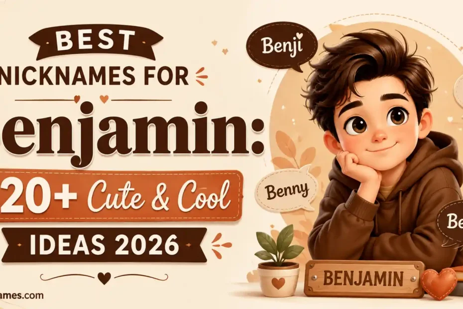 Best Nicknames for Benjamin 120+ Cute & Cool Ideas 2026