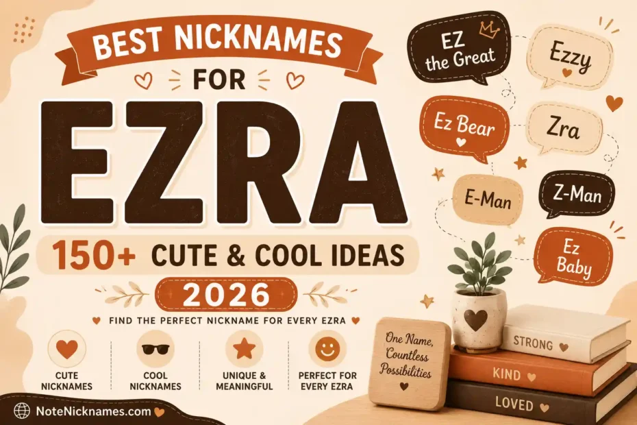 Best Nicknames for Ezra 150+ Cute & Cool Ideas 2026