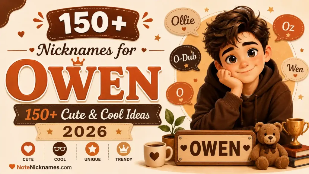 Nicknames for Owen 150+ Cute & Cool Ideas 2026