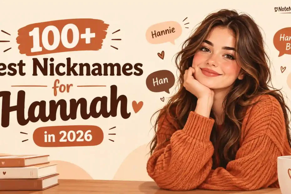 100+ Best Nicknames for Hannah in 2026