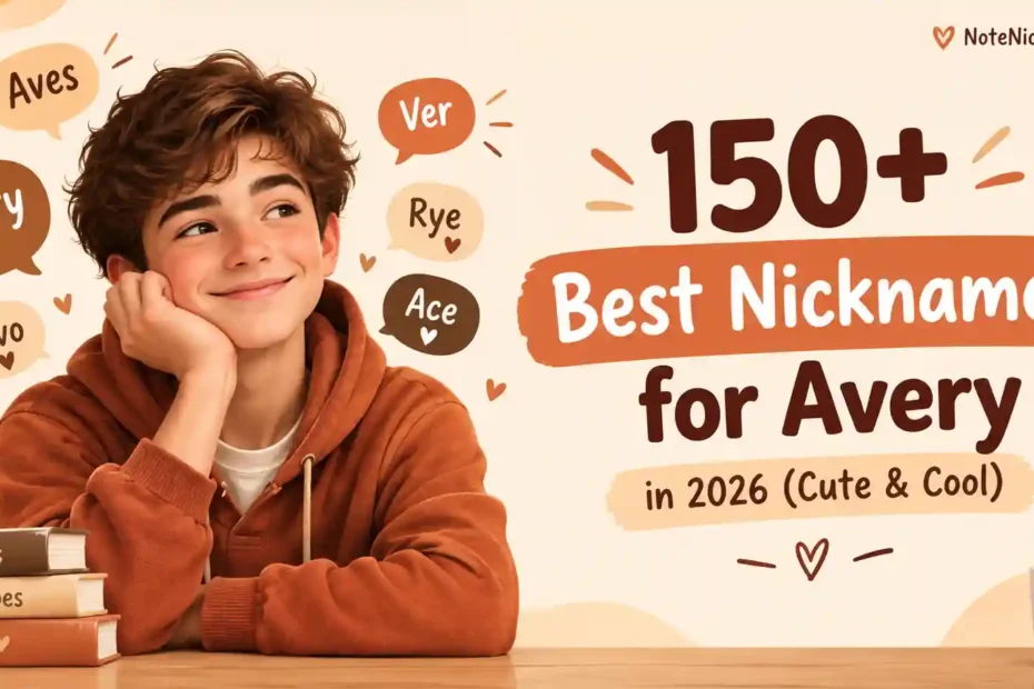 150+ Best Nicknames for Avery in 2026 (Cute & Cool)