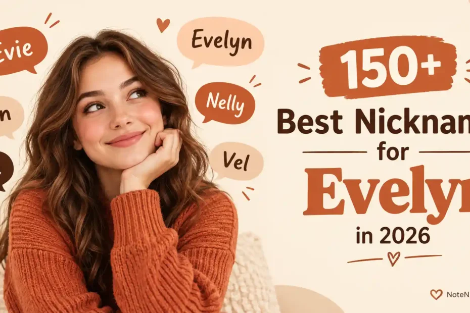 150+ Best Nicknames for Evelyn in 2026