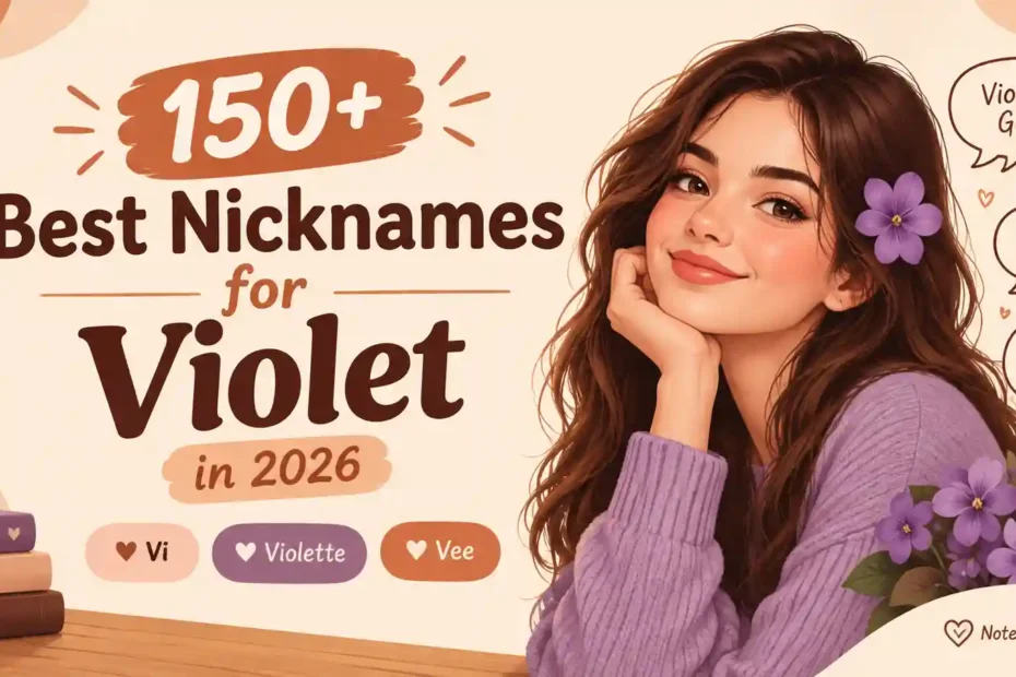 150+ Best Nicknames for Violet in 2026