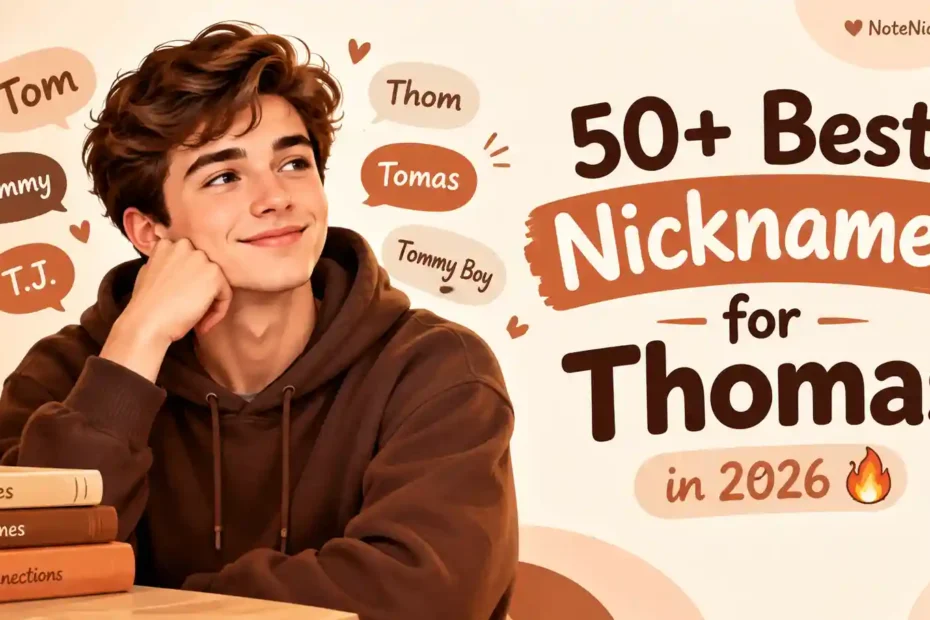 50+ Best Nicknames for Thomas in 2026 🔥