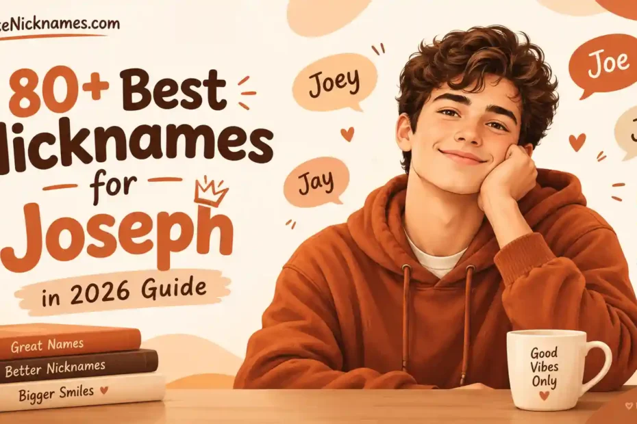 80+ Best Nicknames for Joseph in 2026 Guide