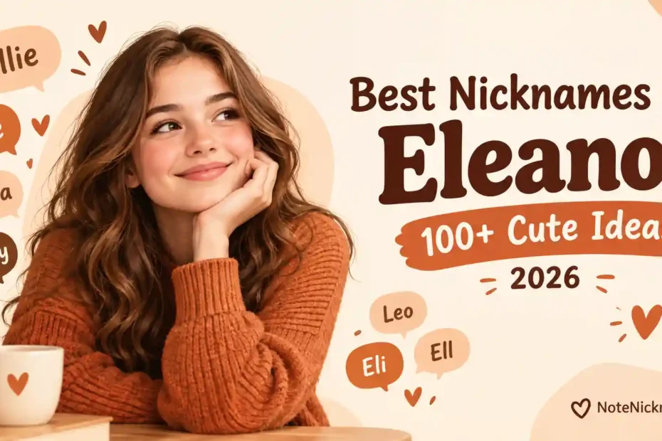 Best Nicknames for Eleanor 100+ Cute Ideas 2026