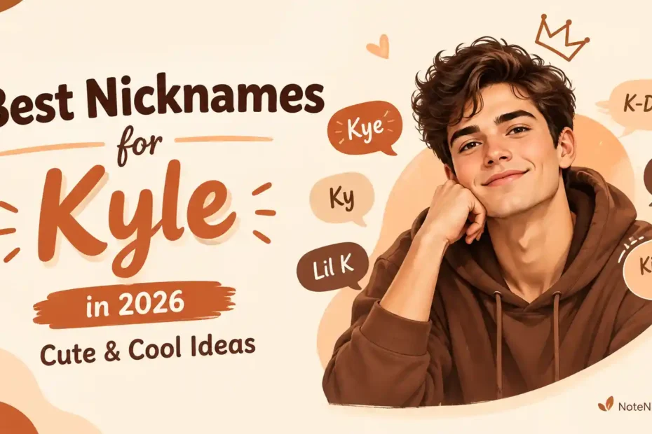 Best Nicknames for Kyle in 2026 Cute & Cool Ideas