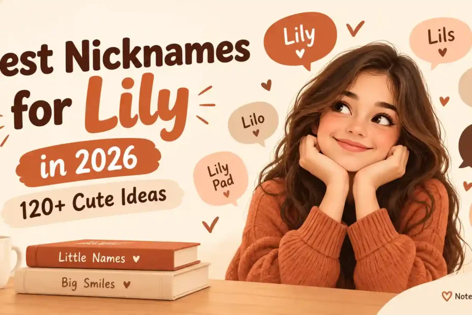 Best Nicknames for Lily in 2026 120+ Cute Ideas