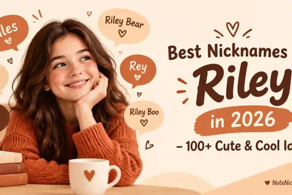 Best Nicknames for Riley in 2026 – 100+ Cute & Cool Ideas