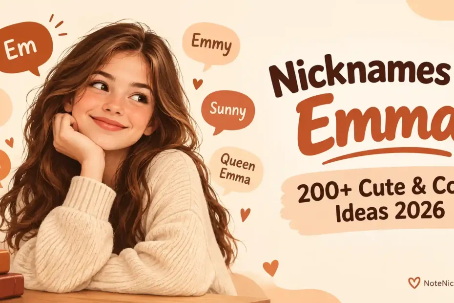 Nicknames for Emma 200+ Cute & Cool Ideas 2026