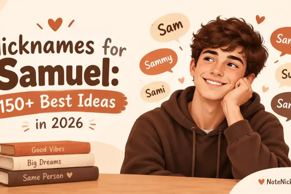 Nicknames for Samuel 150+ Best Ideas in 2026