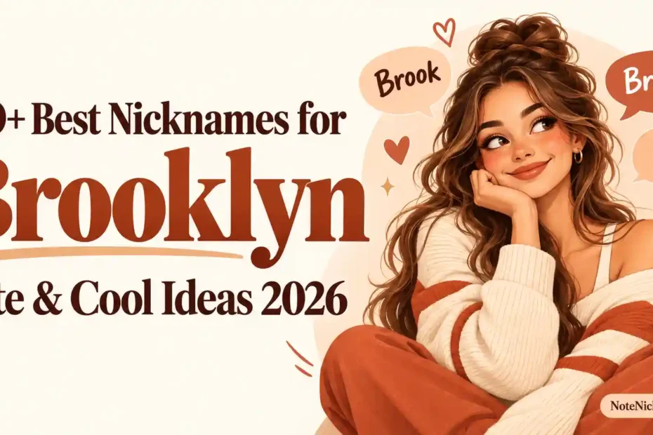 120+ Best Nicknames for Brooklyn – Cute & Cool Ideas 2026
