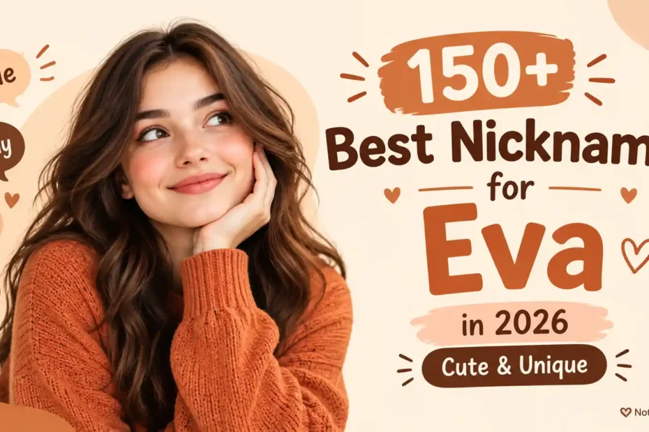 150+ Best Nicknames for Eva in 2026 – Cute & Unique