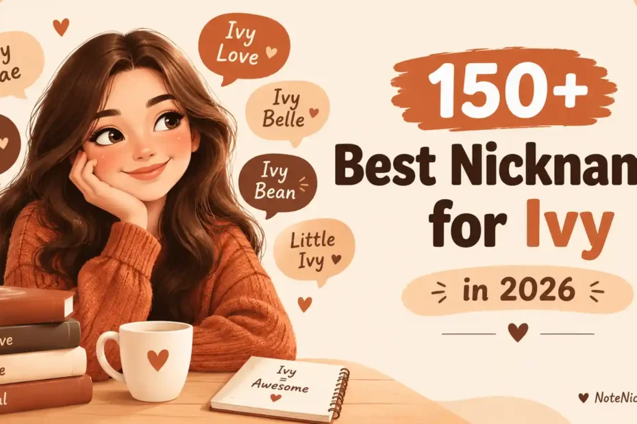 150+ Best Nicknames for Ivy in 2026