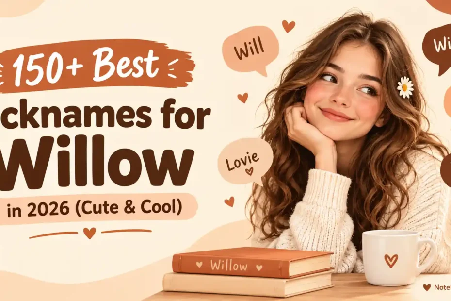 150+ Best Nicknames for Willow in 2026 (Cute & Cool)