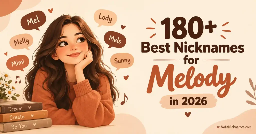 180+ Best Nicknames for Melody in 2026