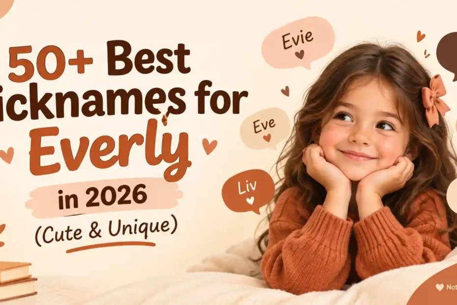 50+ Best Nicknames for Everly in 2026 (Cute & Unique)