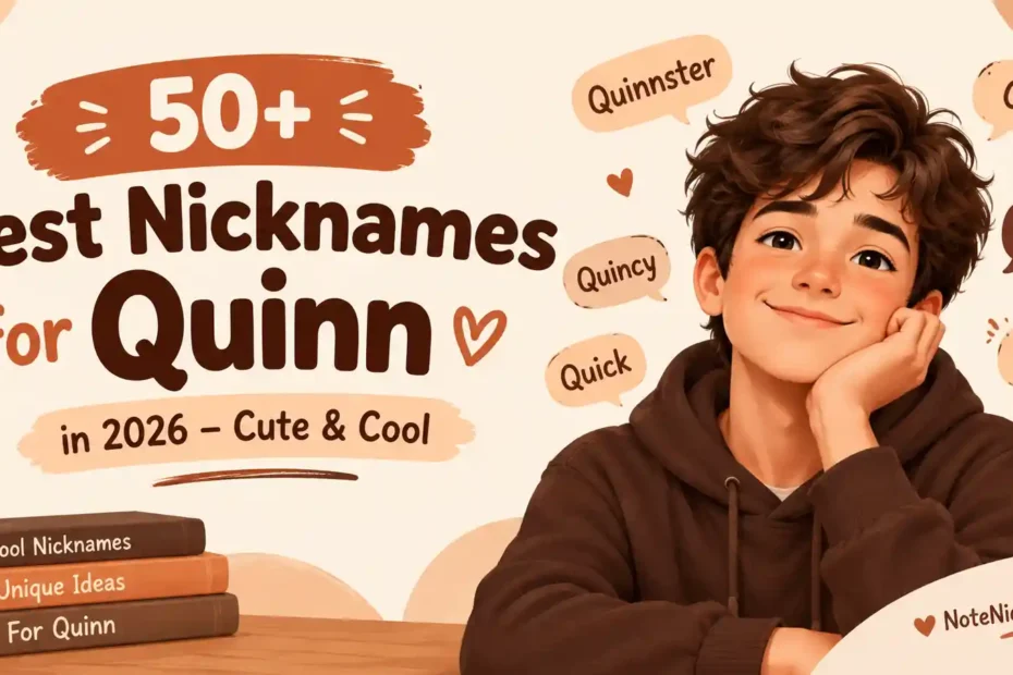 50+ Best Nicknames for Quinn in 2026 – Cute & Cool