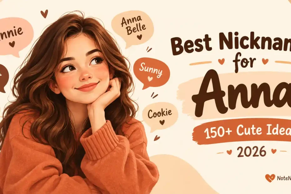 Best Nicknames for Anna 150+ Cute Ideas 2026