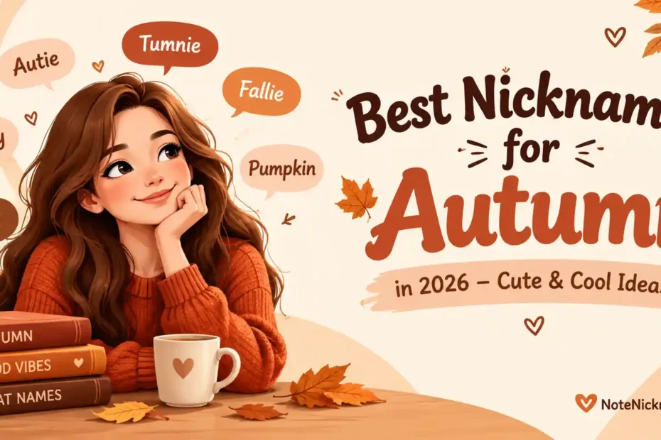 Best Nicknames for Autumn in 2026 – Cute & Cool Ideas