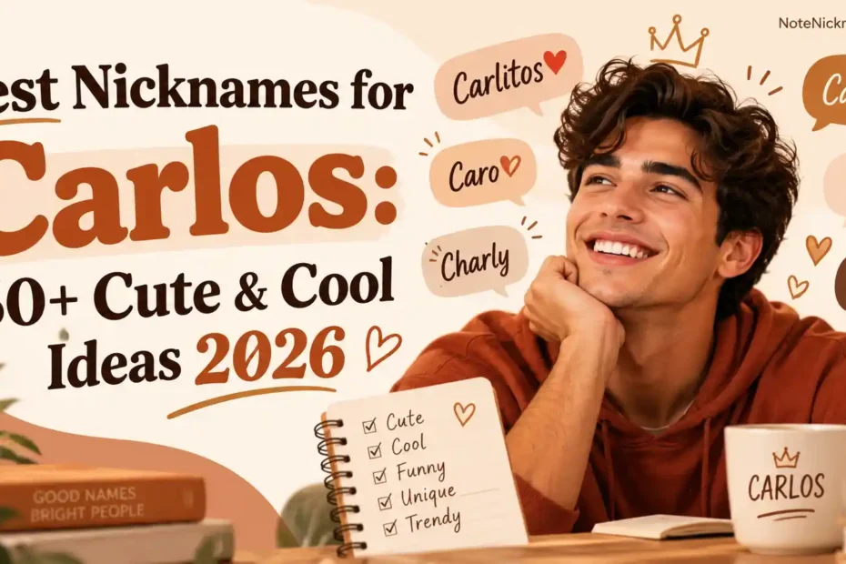 Best Nicknames for Carlos 150+ Cute & Cool Ideas 2026