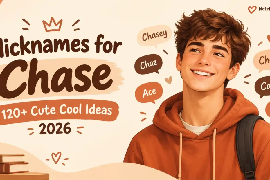 Nicknames for Chase 120+ Cute Cool Ideas 2026