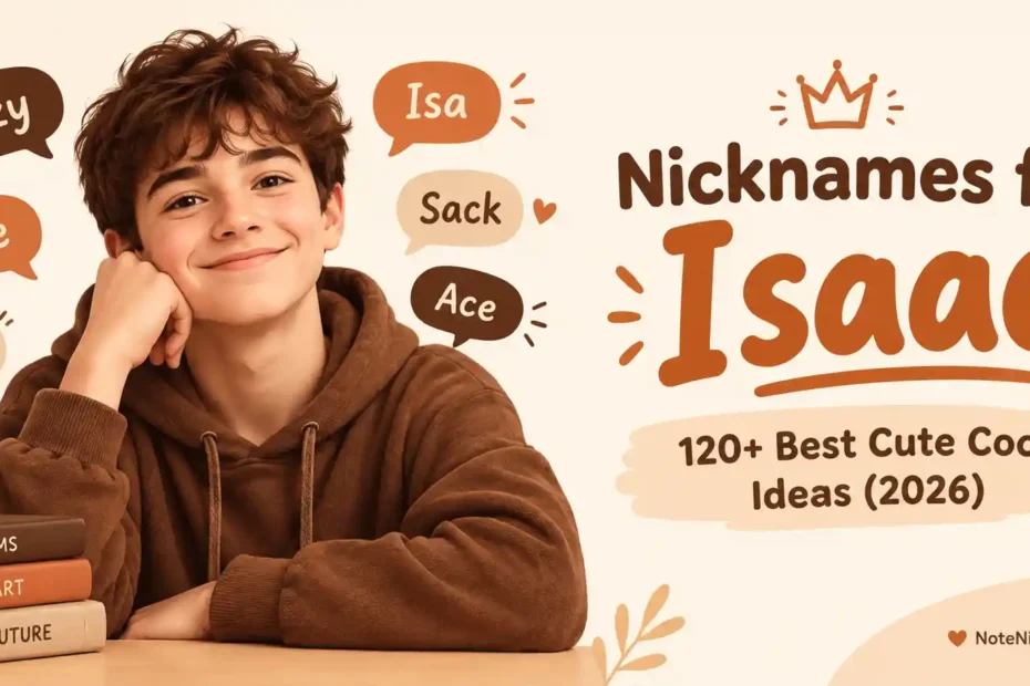 Nicknames for Isaac 120+ Best Cute Cool Ideas (2026)