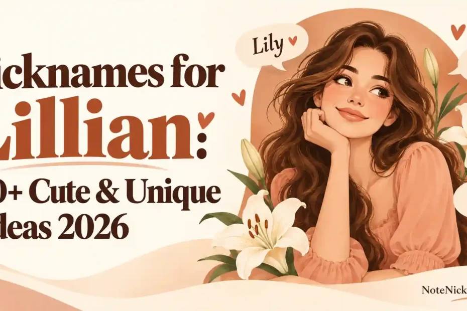 Nicknames for Lillian 120+ Cute & Unique Ideas 2026