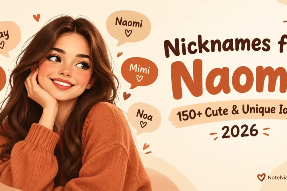 Nicknames for Naomi 150+ Cute & Unique Ideas 2026