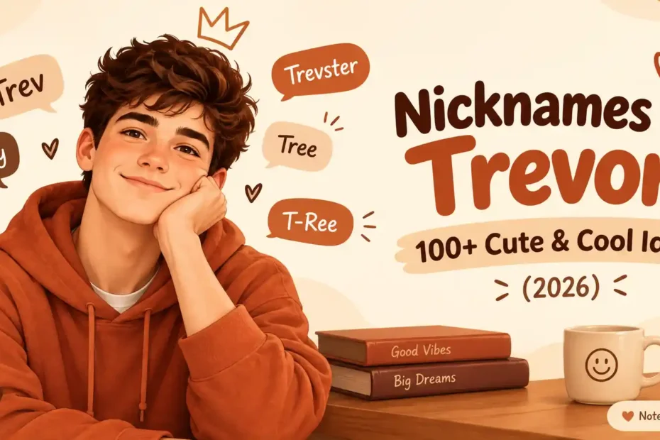 Nicknames for Trevor 100+ Cute & Cool Ideas (2026)
